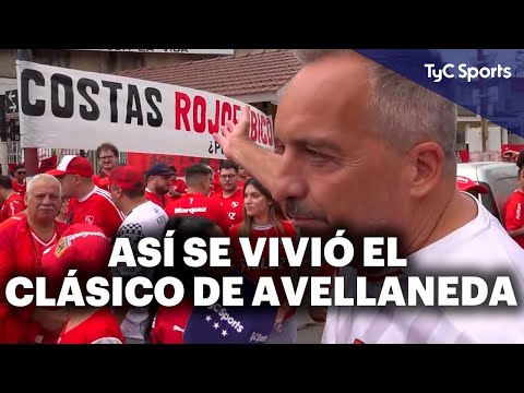 INDEPENDIENTE 1-1 RACING - ASÍ VIVIERON LOS HINCHAS EL CLÁSICO DE AVELLANEDA