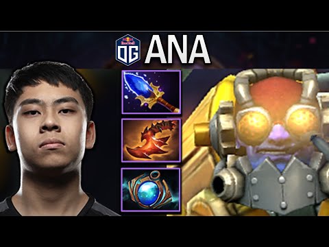OG.ANA SMURF TINKER WITH AGHANIMS-OVERWHELMING BLINK - DOTA 2 GAMEPLAY