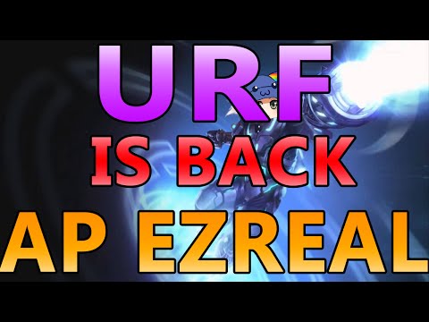 URF IS HERE! AP EZREAL (Ultra Rapid Fire League of Legends) - Full Gameplay Commentary