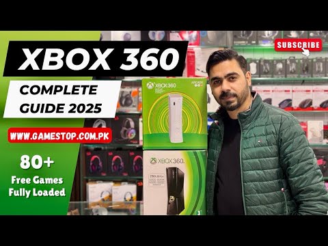 Xbox 360 in 2025: Ultimate Buyer’s Guide by GameStop Pakistan | 80+ Free Games | Fully Loaded