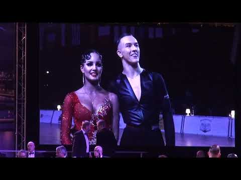 00384 WDSF WORLD YOUTH LATIN CHAMPIONSHIP 2018 final. Baltic Grand Prix 2018