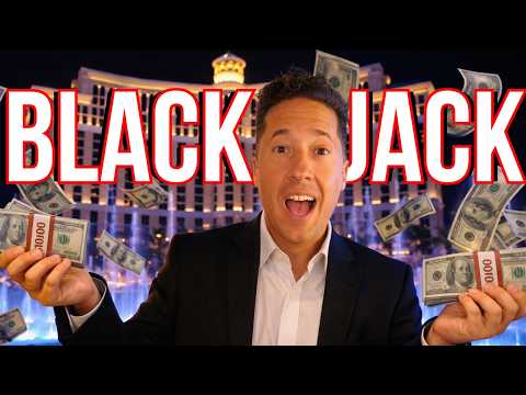 I Brought $10K to Bellagio to play High Limit Blackjack and this Happened!