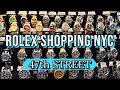 Rolex Shopping NYC: Sights and Sounds of 47th Street (Diamond District)