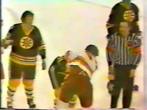 Bruins vs. Atlanta Flames Bench Clearing Brawl