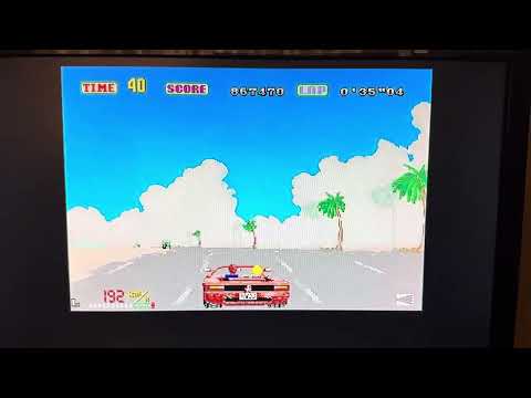 OutrunAGA demo by Agermose running on A1200 with TF1230 50mhz accelerator 