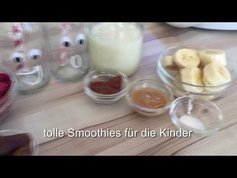 Smoothies - fruchtig, erfrischend, zuckerfrei für Erwachsene und Kinder!