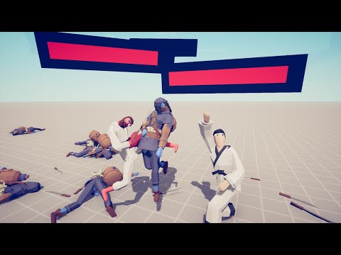 TAEKWONDO CHAMPION & KICKBOXER vs EVERY UNIT - TABS - Totally Accurate Battle Simulator