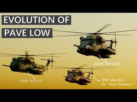 The Evolution of MH-53J/M PAVE Low Helicopters