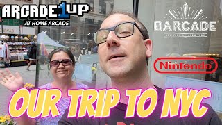 NYC Tour - Nintendo Store, Midtown Comics, Barcade NYC and a special Arcade1up treat.