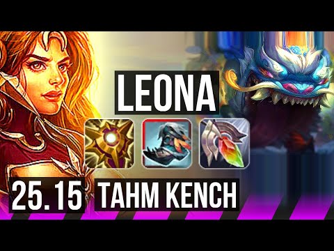 LEONA & Twitch vs TAHM KENCH & Jhin (SUP) | KR Master | 25.15