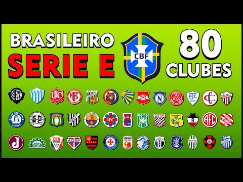 Creating SERIES E with 80 Clubs WITHOUT NATIONAL DIVISION in 2025 ● Brazilian 5th Division