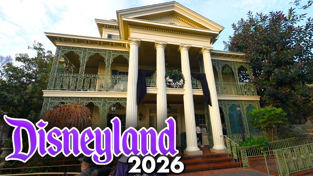 Haunted Mansion 2026 - Disneyland Full Ride - Newly Reopened [4K60 POV]