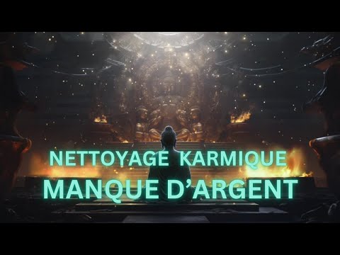 MANQUE D'ARGENT /Nettoyage mémoire karmique /Libération énergétique puissante /Karma /Vie antérieure