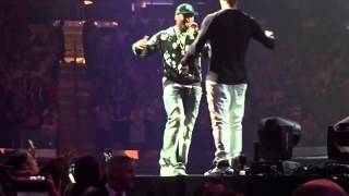 50 cent and Mark Wahlberg - Madison Square Garden - (VIDEO)