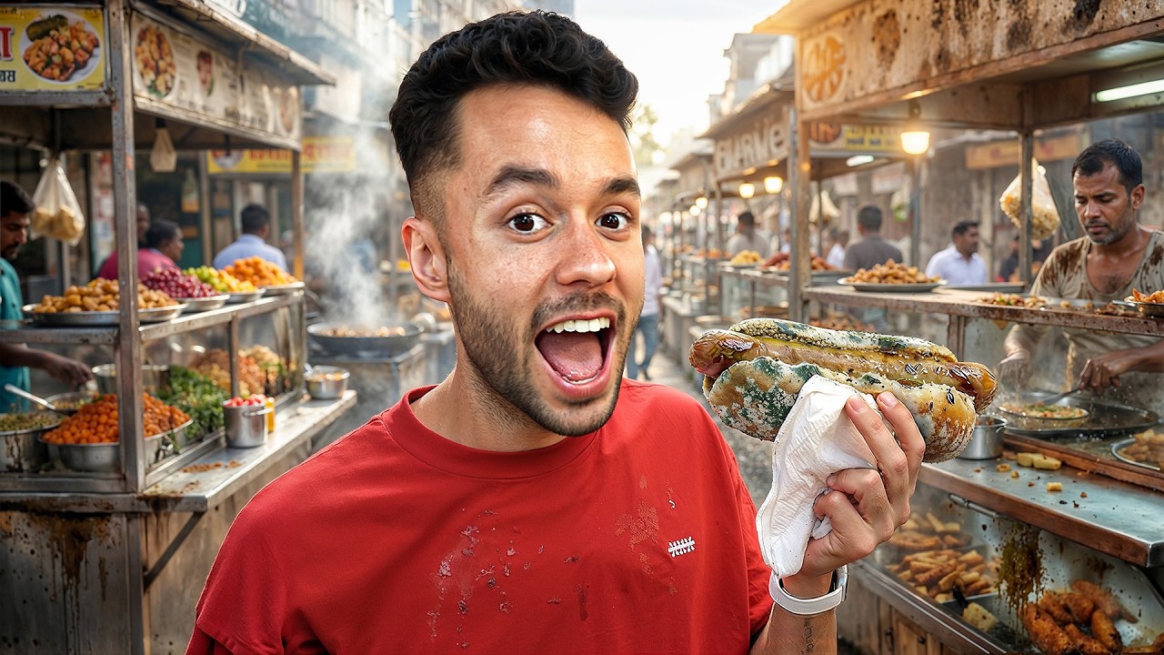 PROBANDO COMIDA CALLEJERA EN LA INDIA 🇮🇳