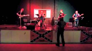 Dave Rivers Band &quot;Johnny B Goode/Little Queenie&quot; Rebel Vanners Show 18-August-2012.