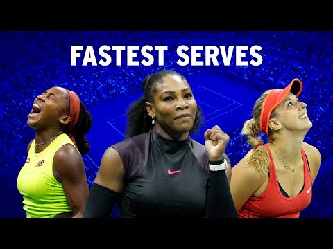 Fastest Serves Ever! | Women's Singles | US Open