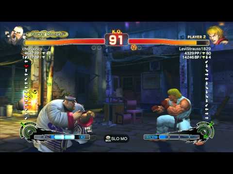 SSF4 AE: chobixinco (Rufus) vs LeviStrauss1829 (Ken) - Ranked Match (720p HD)