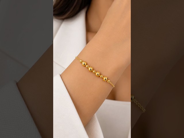 اسوارة نانو بابلز - ذهب عيار 21