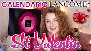 Calendario LANCÔME de  St Valentin. Vamos a ver qué trae y si vale la pena. #lancome #stvalentine