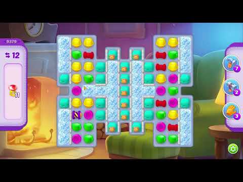 Homescapes level 9379 No Boosters 🏡 Gameplay Walkthrough Playrix