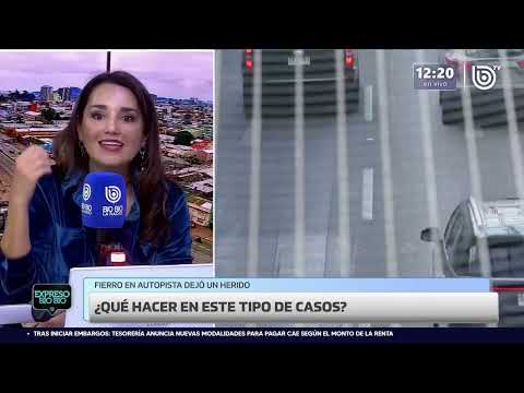 ¿Tiene que responder la autopista? Fierro colgando desató caos y dañó autos