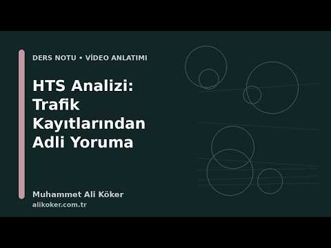Open the HTS Analysis: Examining Traffic, Device, Time, Location, and Relationship Data from a Digital Forensics Perspective video