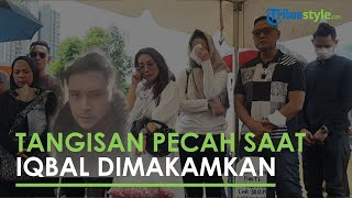 Momen Tangisan Para Pemain Sinetron Cinta Fitri Pecah saat Jenazah Iqbal Pakula Dimakamkan di TPU