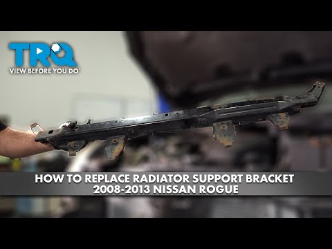 How to Replace Radiator Support Bracket 2008-2013 Nissan Rogue