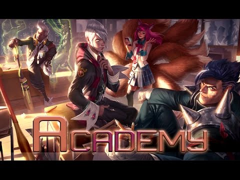 League of Legends: Academy Ahri (Skin Spotlight)