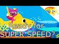 ⭐ BABY SHARK ⭐ Dance for Children - Can you keep up?? Kids SUPER SPEED!! Faster