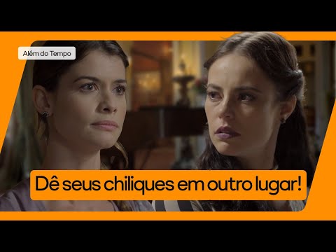 MELISSA TENTA HUMILHAR LÍVIA, MAS SE DÁ MAL | ALÉM DO TEMPO | GLOBOPLAY NOVELAS