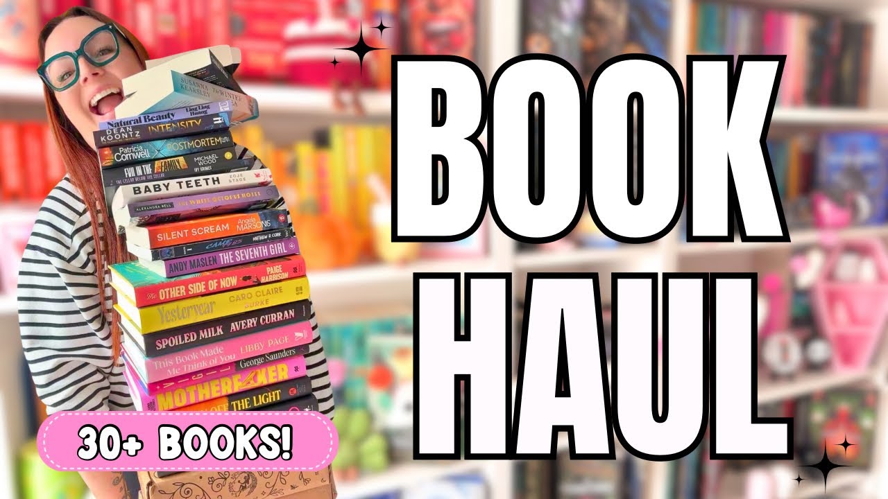 30+ Books. Zero Regrets | HUGE Thriller + Horror Book Haul! (My TBR Is Doomed) 📚😭