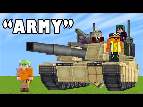 I Trained YouTubers For The Create Mod Military
