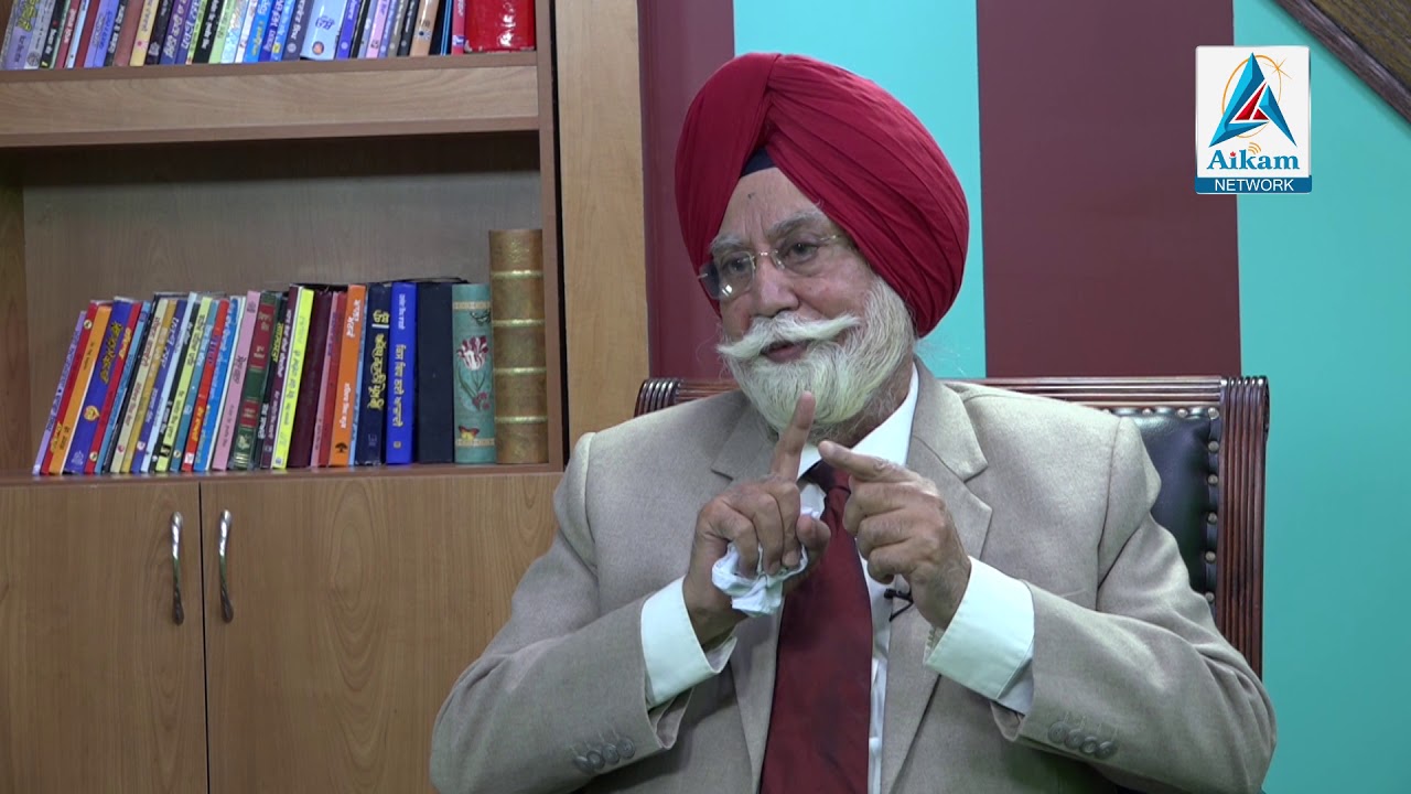 S. Kulbir Singh Sidhu (Retired Commissioner) talking about Sikh History with Amarjit Singh Rai On Aikam TV.