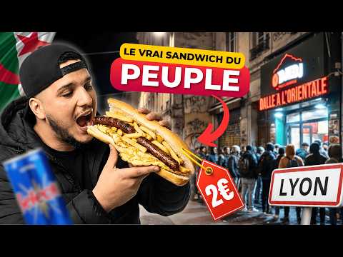 SNACK DZ 🇩🇿 A 2€ AU CŒUR DU QUARTIER DE LYON !! 