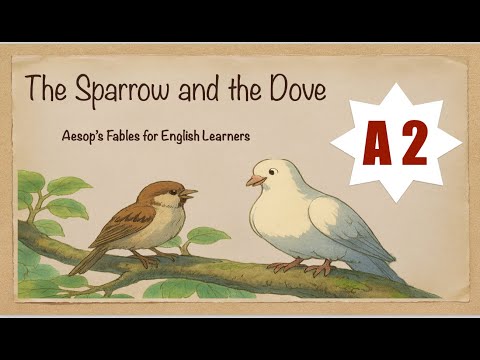 02 - The Sparow and the Dove I Aesop's Fables for English Learners - A2