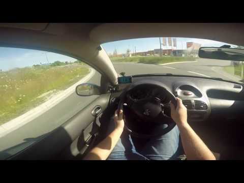 Peugeot 206 1 4 Autobahn POV 0 170km h Top speed ✔