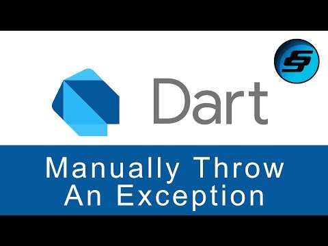 Manually Throw An Exception Dart Programming