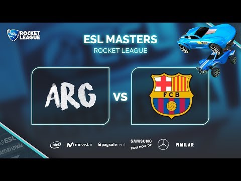 RL - ARG vs FC Barcelona - ESL Masters España Rocket League S2 - Jornada 6