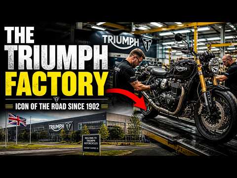 Thumbnail for The Collapse and Rebirth of Triumph Motorcycle | Inside the Triumph Plant by Motorcycle, video, vide, video i