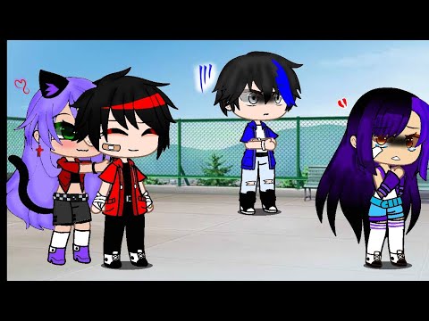 I don't know Aaron was dating 😭😭 someone else #aphmau#gachaclub