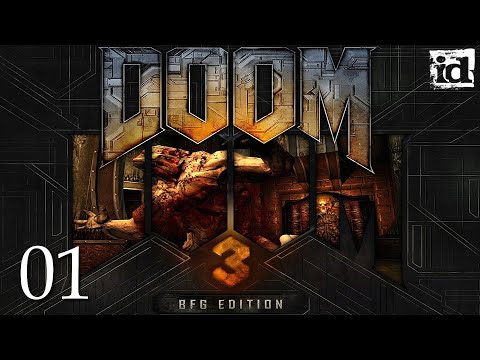 ZAGRAJMY W DOOM 3 BFG EDITION 1080p (PC) #1 - MARS CITY UNDERGROUND