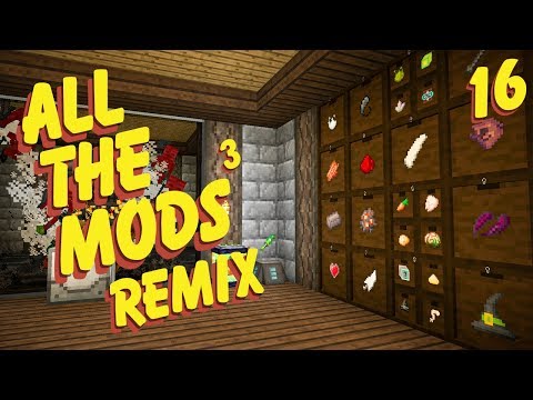 All The Mods 3 Remix Ep. 16 Item Sorting + Max Upgrades