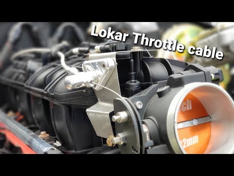 Lokar steel braided throttle cable | LS Swap | 72 Chevelle