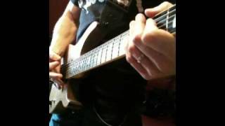 Cipher System recording guitar for the new Album "Communicate the Storms" - Oct 2010