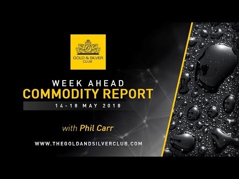 WEEK AHEAD COMMODITY REPORT: May 14 - 18, 2018: Gold, Silver & Oil Price Forecast