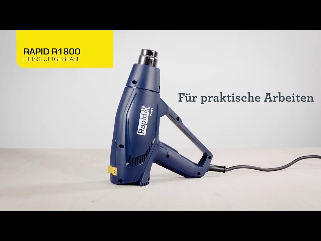 Video teaser for Rapid R1800 Heißluftgebläse - DE