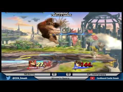 CCG Smash 4 Singles - Winner's Semis - NESOTO vs. XP | Hushpuppy