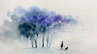 Amazing Fantasy Watercolor Landscapes | Easy & Relaxing Painting Compilation